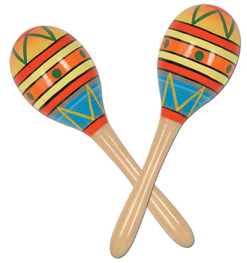 Beistle Fiesta Fun Party Maracas 8 Inches