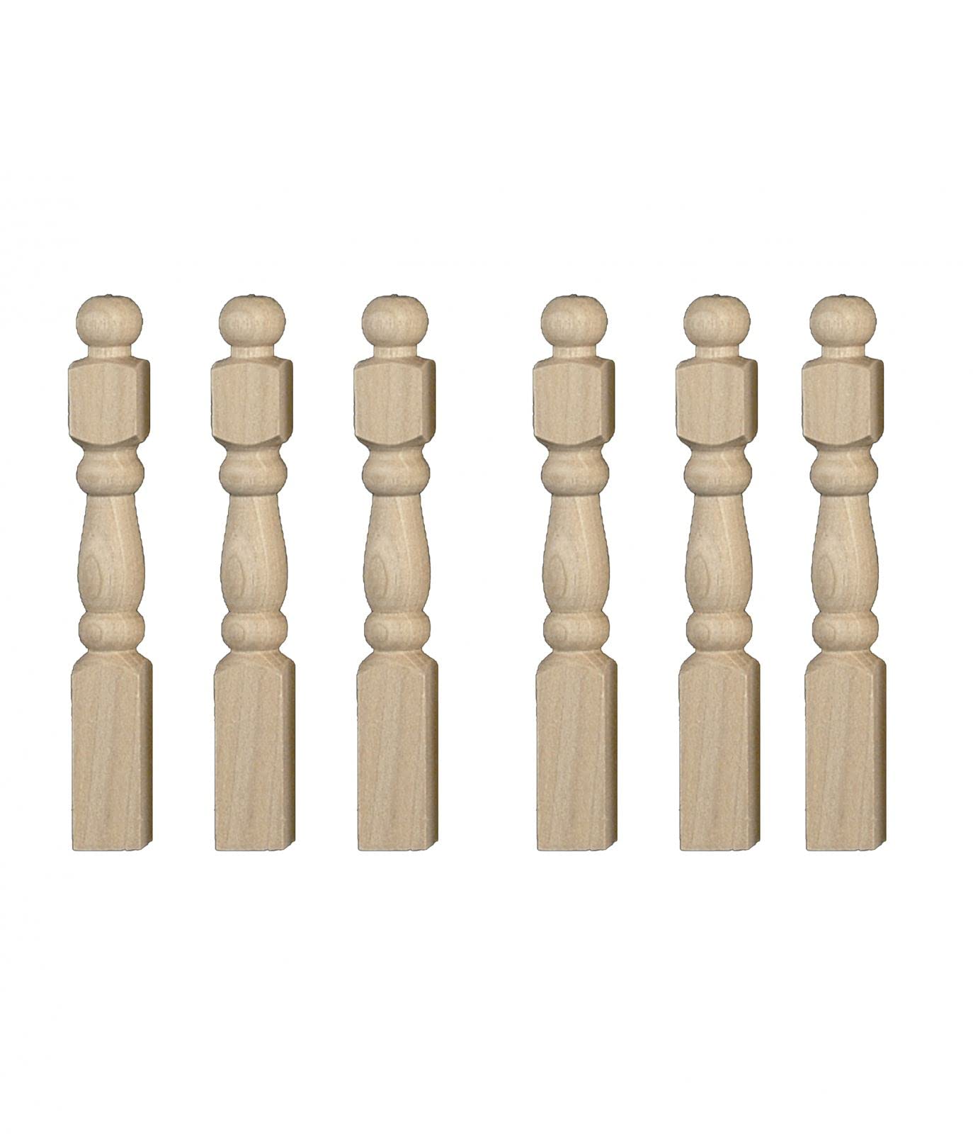 Dollhouse Miniature Newel Posts