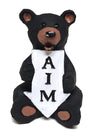 Black Bear Bathroom Decor Toilet Tank Topper Figurine - Aim