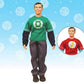 Big Bang Theory Sheldon Green Lantern T-Shirt 8-Inch Figure
