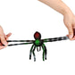 Bohs Jiggly Spider Mom And Spiderlings - Stretch & Squeeze - 4-Piece Rubber Realistic Big Soft - Halloween Squishy Toy - Prank Bugs