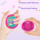 Azuraokey Silicone Case Replacement Compatible With Tamagotchi Uni, Anti-Drop Soft Cover For Tamagotchi Uni Accessories Case With Finger Lanyard (Bag Only
