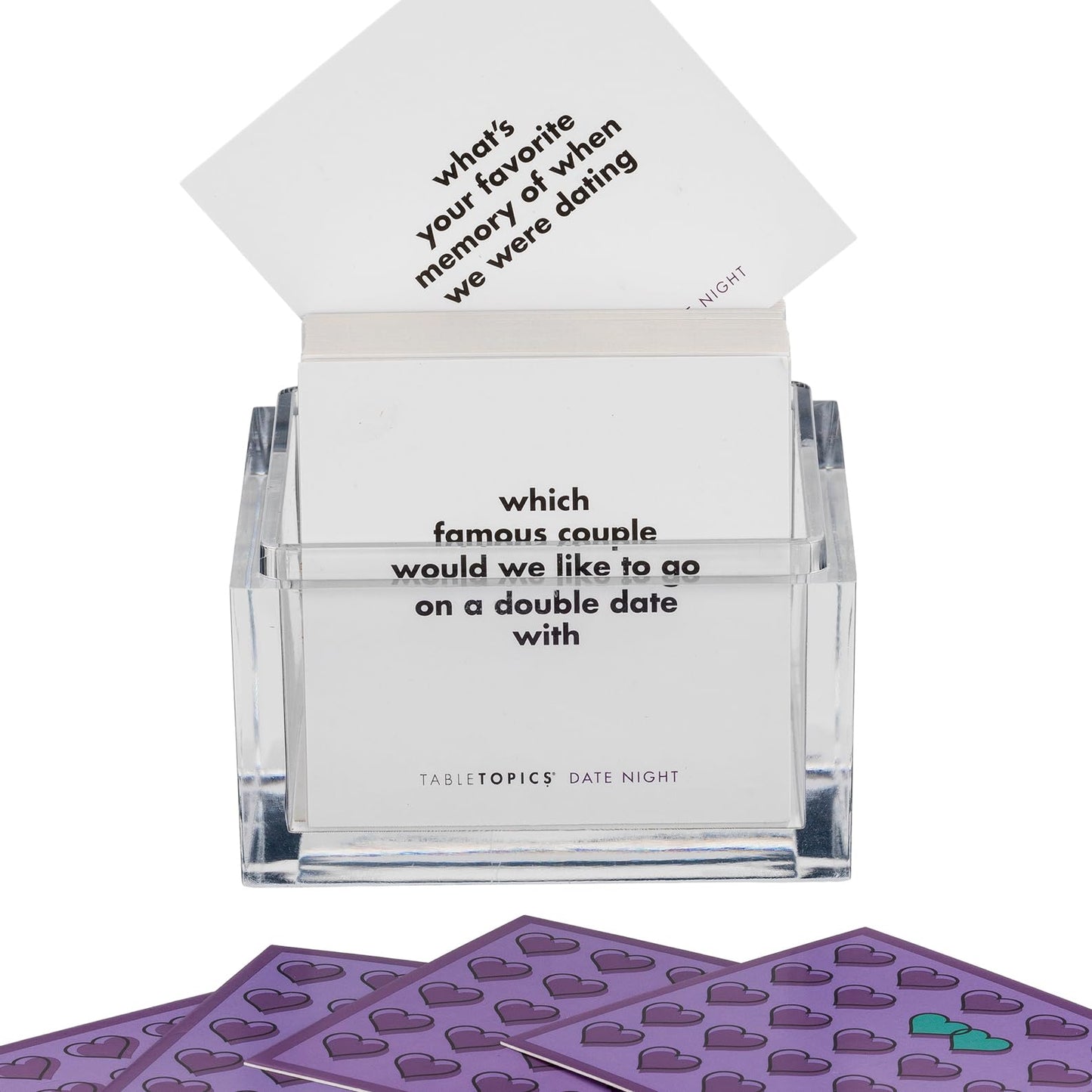 Tabletopics Date Night - 135 Conversation Cards For Couples, Fun Game For Date Night To Spark New & Exciting Conversations & Mem