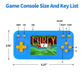Handheld Game Console For Kids Preloaded 240 Retro Video Games, Portable Gaming Player With Rechargeable Battery 3.0'' Lcd Scree