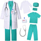 Costumerry Doctor Costume For Kids Toddler Doctor Costume For Boys Girls Halloween Dress Up Party (10-12 Years)