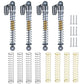 RCLIONS RC Shocks 48mm Adjustable Absorber Damper for 1:24th Axial SCX24 AXI90081 Deadbolt AXI00001 AXI00002 JLU CRC RC Crawler 