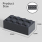 Classic Building Bricks 100 Pieces 2X4 Gray Deep, Classic Brick Block Parts And Pieces 3001, Compatible With Lego, Age 6+ Creati