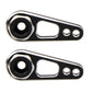 2Pack Vgoohobby Aluminum Alloy RC Double Hole 25T Steering Servo Arm Horn Compatible with Recat Axial SCX10 90046 Traxxas TRX-4