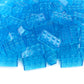 Feleph 100Pcs 2X4 Bricks Trans-Medium Blue Pieces Parts Building Kit Creative Play Set Blocks Classic Toy Accessories Compatible