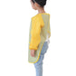 Plie Waterproof Kids Art Smocks 37 Colors (Age 1-10, S-XXL size), Green Check (17-S)