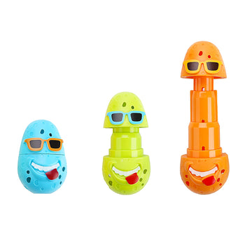 Haomsj Swimming Diving Pool Sticks Toys For Kids 3Pcs Dive Clown Eggs,Summer Underwater Sinking Pool Toys For Boys And Girls Ages 8-12 (Clown Egg)