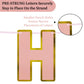 Litaus, Rose Gold Happy Birthday Banner - Pre-Strung, 9 Ft, No Diy | Birthday Decorations | Happy Birthday Sign For Birthday Dec