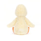 Jellycat Bashful Duckling Stuffed Animal, Medium 12”, Polyester Plush Toy, Duck Color, Classic Children's Gift