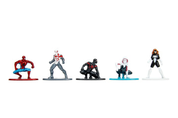 Jada Toys Marvel Spider-Man 18-Pack Die-cast Figures, Multi-color, 1.65 inches, Model 34468