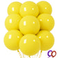 32Pcs Yellow Big Balloons 18 Inch, Round Large Latex Party Balloons For Birthday Wedding Decorations. (Yellow)