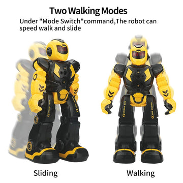 Remote Control Robot for Kids, Intelligent Programmable Robot with Infrared Controller Toys, Dancing, Singing, Moonwalking and L