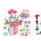 Chef RolePlaying Kitchen with 3in1 Portable Pretend Food Play Set, and 21Piece Makeup Kit Age 3+ Combo Pack of 3