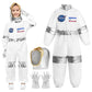 Yqbfb Nasa Astronaut Costumes For Kids: America Spacesuit For Boys Girls Space Jumpsuit Set Halloween Dress Up Cosply (Astronaut