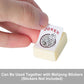 GUSTARIA 32 Pcs Blank Mahjong Tiles Set - 1.2" Ivory Plastic Tiles for American Mahjong, Ideal for Replacing Lost Tiles