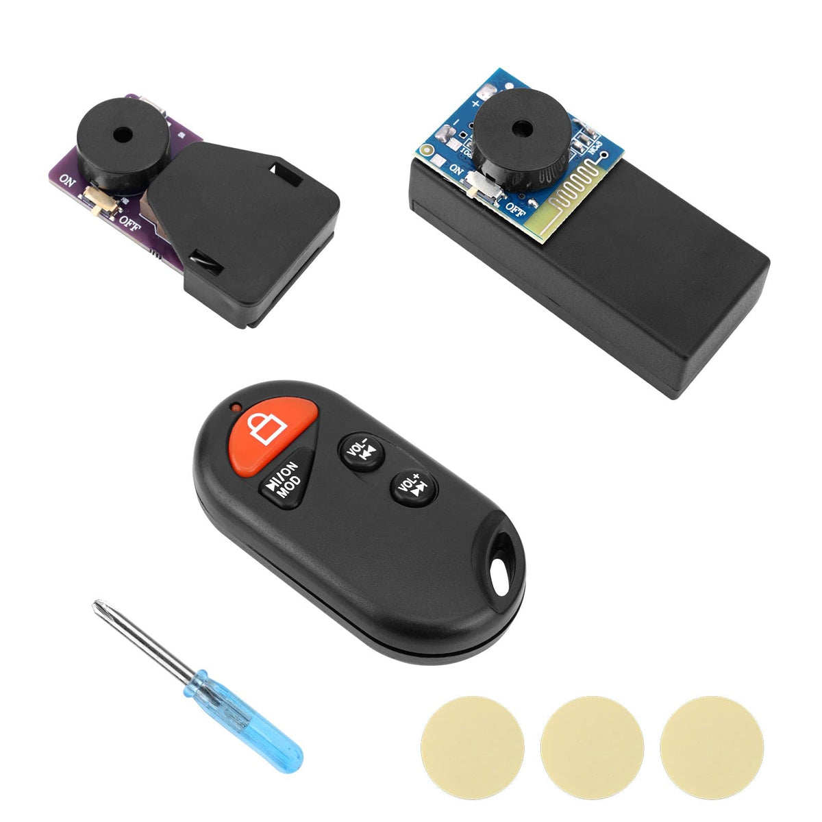 BTFO Annoying Chirping Noise Machine and Remote Control Cricket Noise Makers, 16 Sounds Beeping Makers Prankster Device Gag Joke