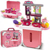 FunBlast Kitchen Set for Kids Toy with Carry Case  Pretend Play Toys for 3+ Girls, Boys, Cooking Toys Play Set, Role Play Toys 