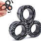Cevioce 3 Pcs Magnetic Rings Fidget Toys For Teens,Adults Kids Easter Basket Stuffers For Boys Girls Adhd Autism Anxiety,Coolest Finger Spinner Pack Birthdays Gifts For 8 9 10 11 12+ Year Old