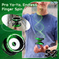 7Yo S2 Responsive Yoyo, Professional Metal Yoyo For Beginner, Dual Purpose Yoyo Fingerspin Tricks Yoyo, Alloy And Pom Yoyo With