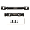 MEUS RACING Stainless Steel TRX4M Driveshaft, Drive Shaft for Traxxas 1/18 TRX4M High Trail K10/F150 RC Crawler Upgrade Parts, B