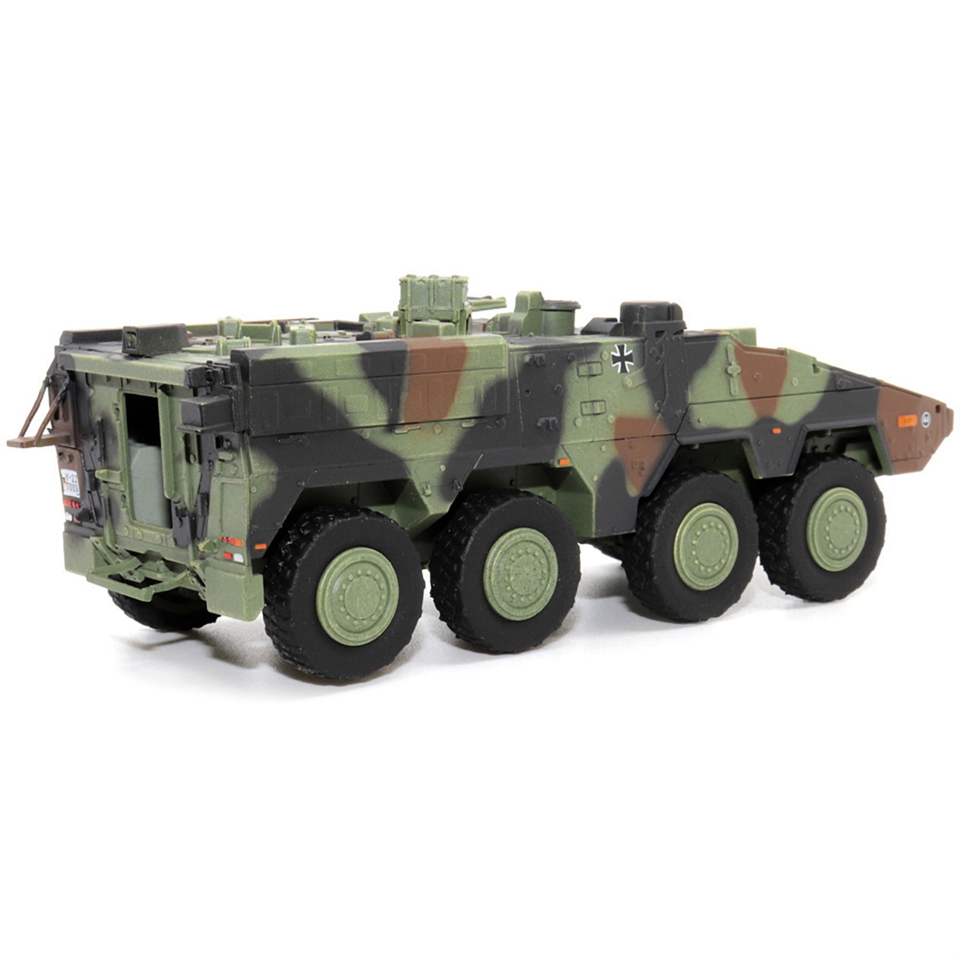 German Boxer A2 MRAV (Multi-Role protective coveringed Vehicle) Camouflage NEO Dragon protective covering Series 1/72 Plastic Model by Dragon Models