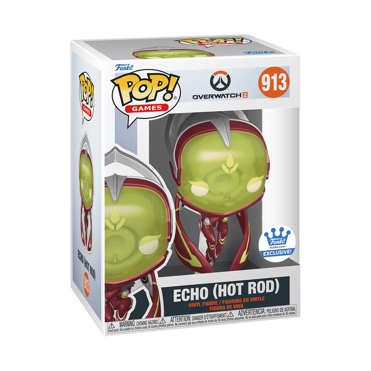 Echo (Hot Rod) #913 Funko Shop Exclusive Funko Pop! Games OverWatch