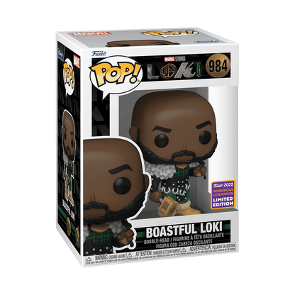 Boastful Loki #984 Funko 2022 Wondrous Convention Limited Edition Funko Pop! Marvel Studios Loki