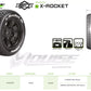 Louise R/C MFT X-Rocket Monster Truck Belted Tires 24mm Hex Pair for Traxxas X-MAXX / XRT