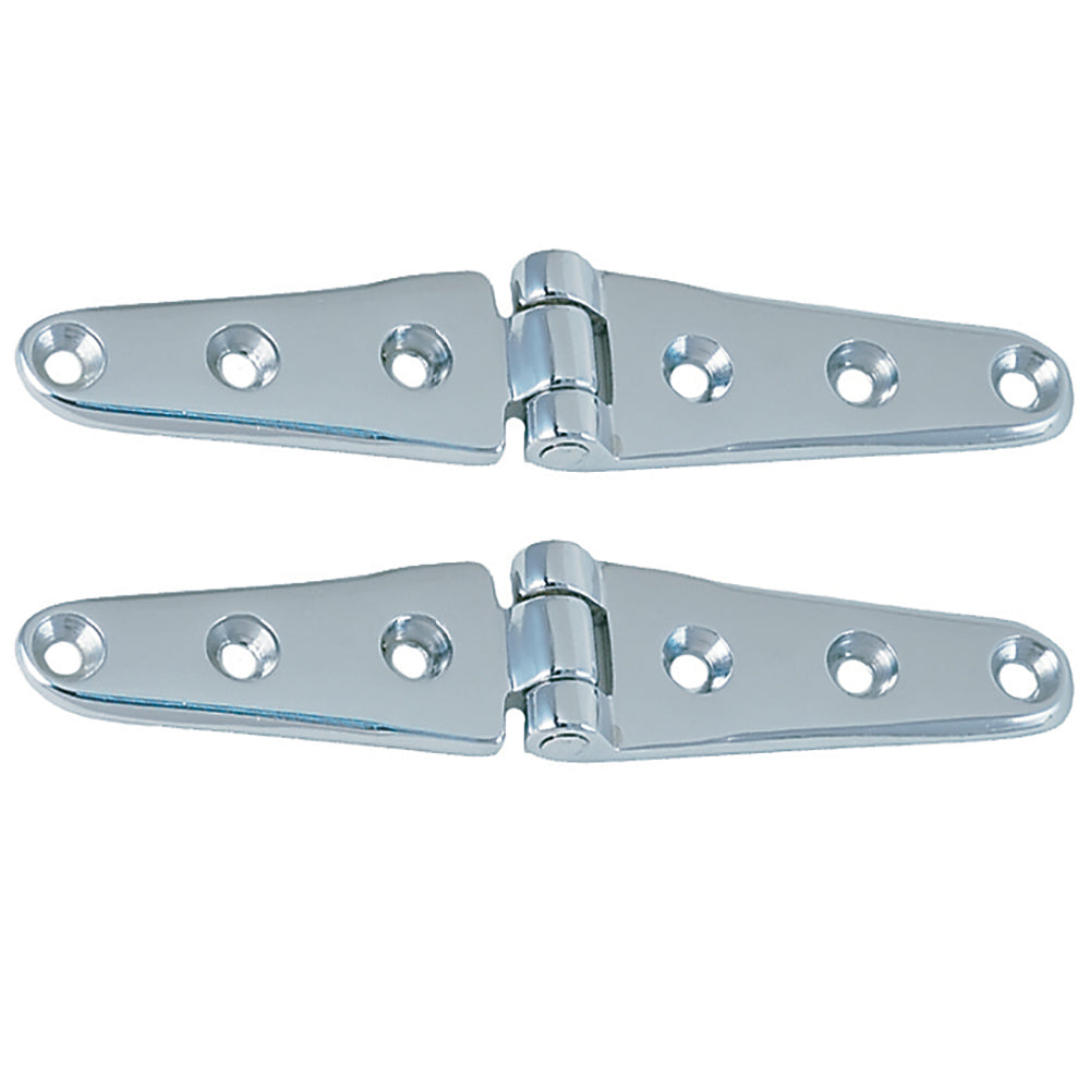 Perko 8 Chrome Plated Bronze Strap Hinges