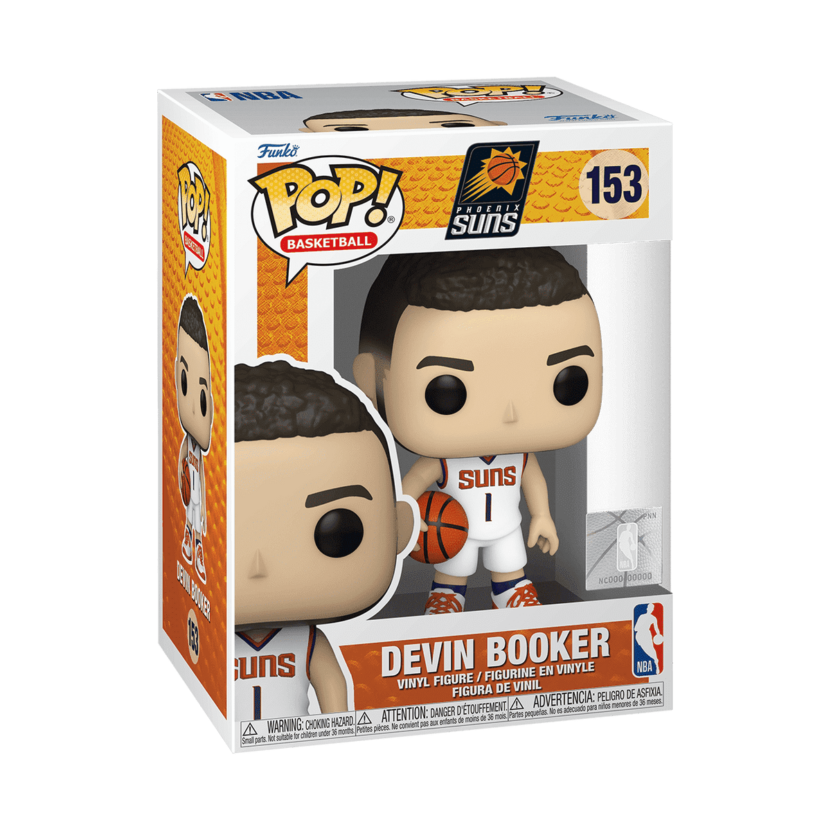 Devin Booker #153 Funko Pop! NBA Mascots Phoenix Suns