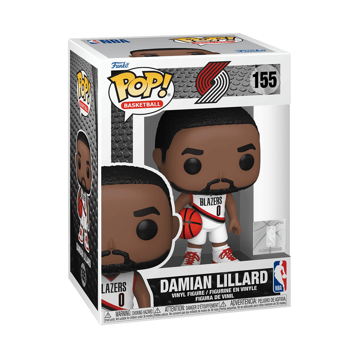 Damian Lillard #155 Funko Pop! Basketball Portland Trail Blazers