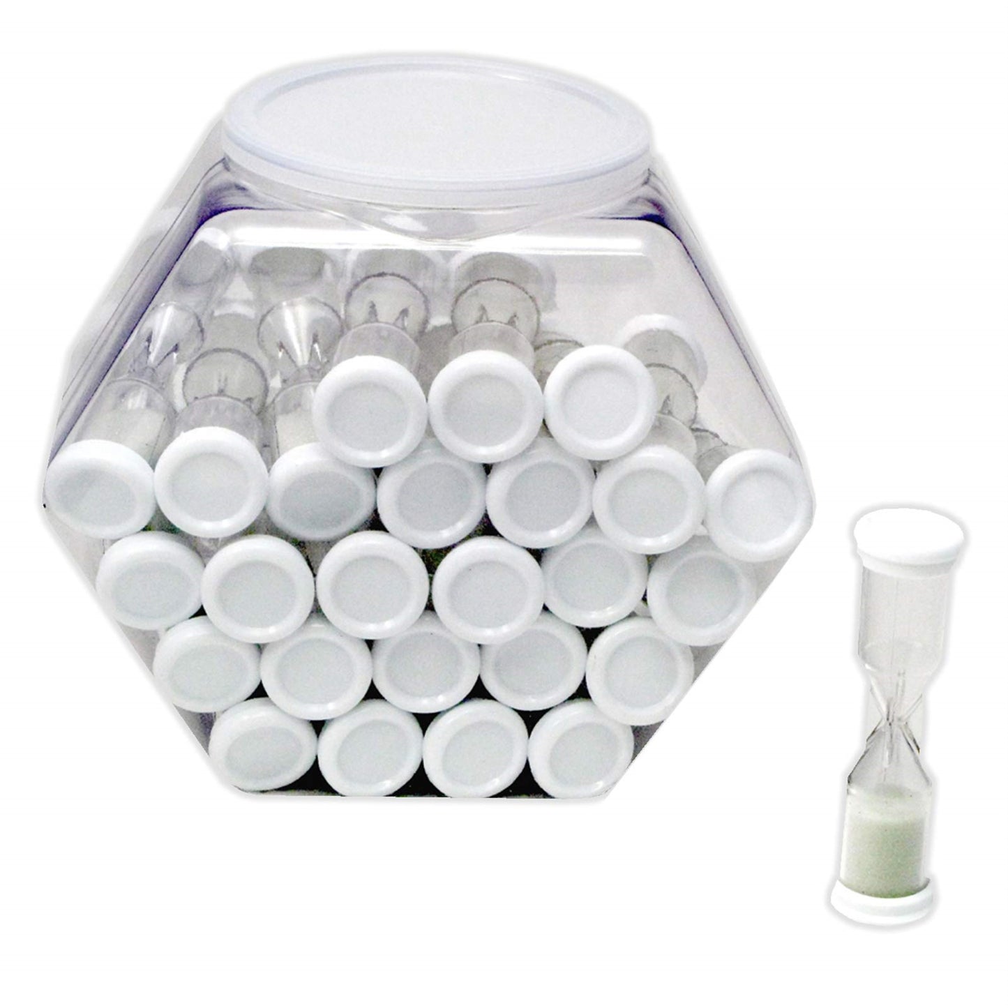 Koplow Games 1 Minute Sand Timer Class Pack , White