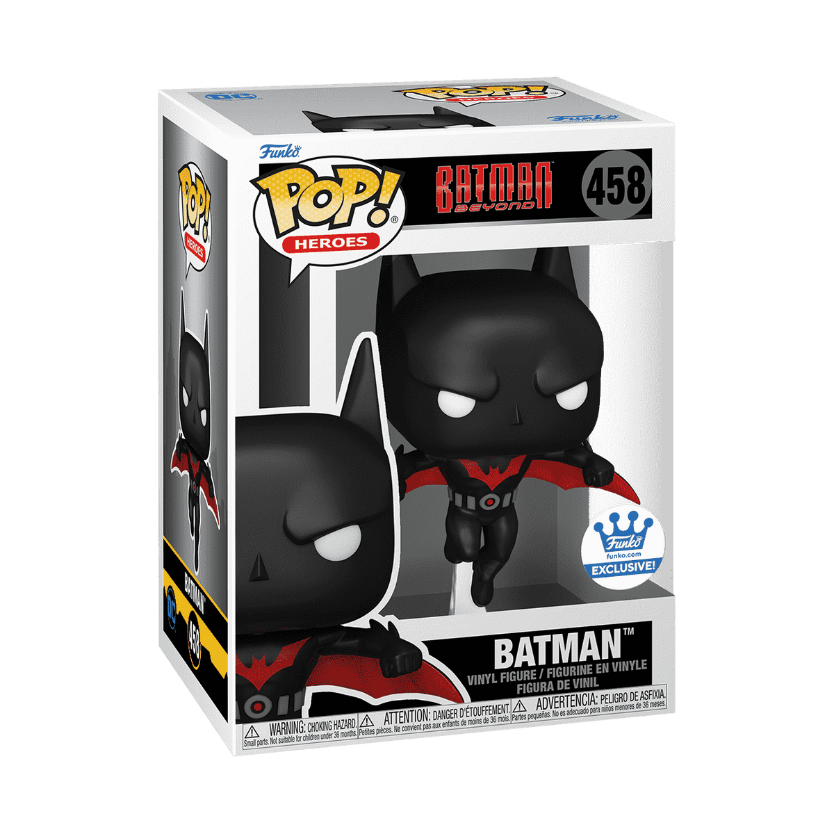 Batman Beyond Batman Exclusive VAULTED #458 Funko Pop Vinyl Figure