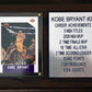 NBA 6X8 Kobe Bryant Los Angeles Lakers Career Stat Plaque
