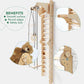 6in1 Wooden Swedish Wall / Climbing ladder for Children + Swing Set + Slide Board