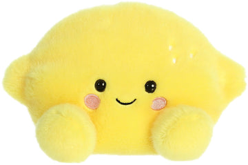 Aurora® Adorable Palm Pals™ Yuzu Lemon™ Stuffed Animal - Pocket-Sized Play - Collectable Fun - Yellow 5 Inches