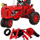 Gynthias 1/12 Classic Farm Tractor Toys Building Blocks Set Endless Fun For Kids With A Collection Of Tractor Toys To Building Y