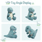Tcbunny Baby Dinosaur Bedtime Stuffed Animal Plush Toy 12'', Gifts For Birthday, Valentine, Christmas (T-Rex, Blue), (Bpt-0008-B