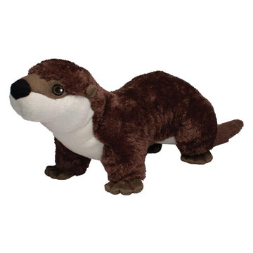 Ecobuddiez - Otter From Deluxebase. 18 Inch Otter Plush Toy. Eco Friendly Child Safe Otter Stuffed Animal Made From Recycled Plastic Bottles., 58308