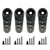 4Pack Aluminum 15T Servo Horn Arms Rc Mini Servo Horns Toy Car Accessories Compatible With Emax Es08Ma Servo Fit For Axial Scx24