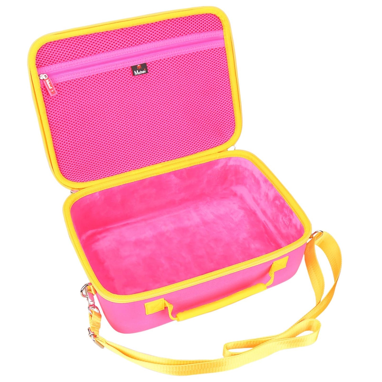 Mchoi Shockproof Carrying Case Fits for PicassoTiles/Playmags 100 Piece Set Magnet Building Tiles, EVA Portable Storage Case Sho