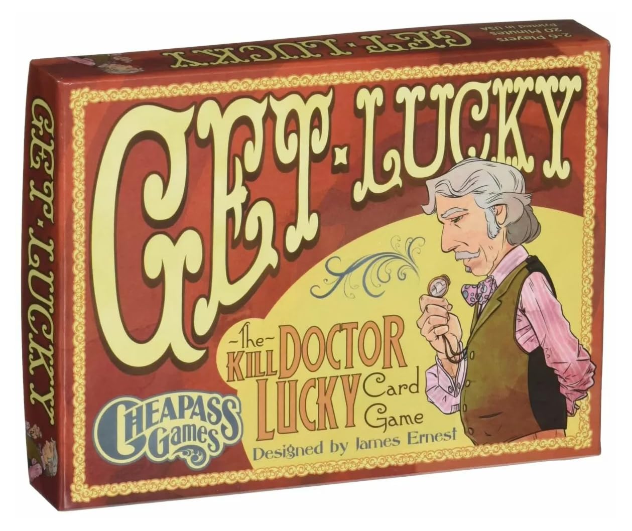 Cheapass Games Get Lucky Card Game - Multicolour, Plastic, Model 206CAG
