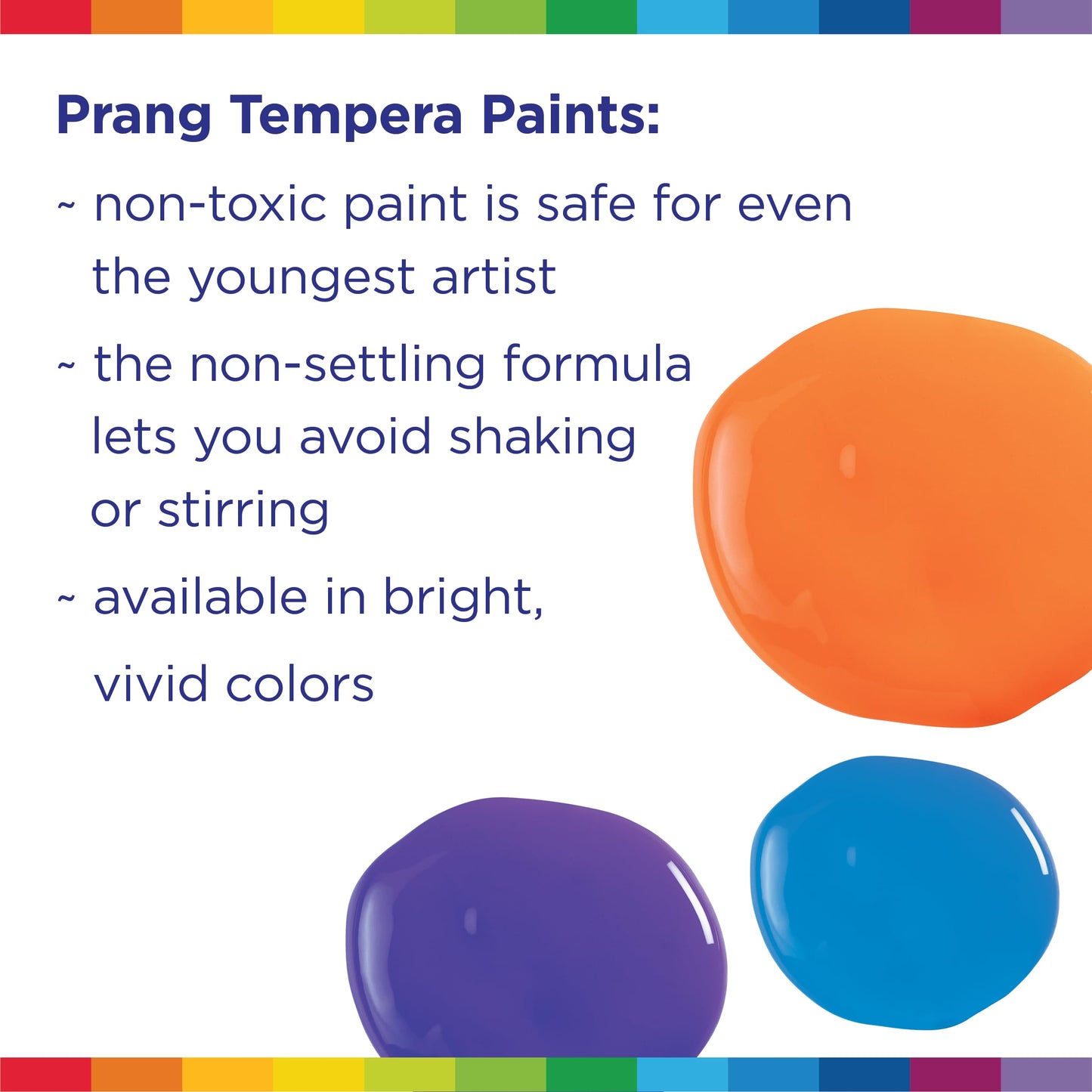 Prang Ready-To-Use Tempera Paint, 16 Oz [Set of 2]