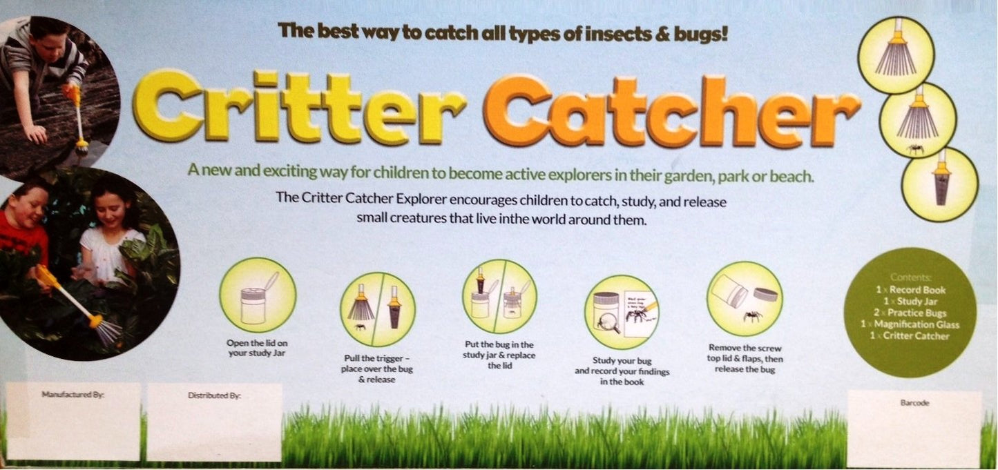 My Critter Catcher Explorer Kids Bug And Critter Catching Kit
