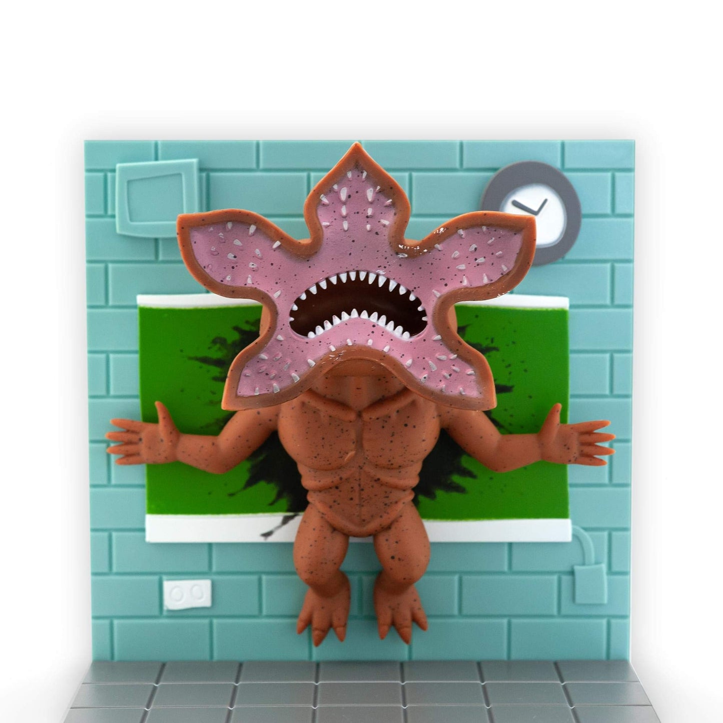 Loot Crate Stranger Things Eleven Vs. Demogorgon limited availability Diorama | Collectible SuperEmoFriends Figure| Art Design by JSalvador