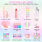 Kids Real Makeup Kit For Girls: No Talc, Washable Make Up Set With Unicorn Purse - Toy Gift For Little Girls & Toddlers Age 3 4